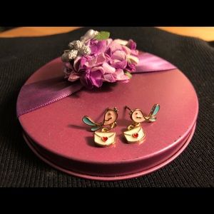 Love bird earrings